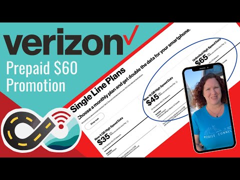 Verizon Prepaid $60 Account Credit Promotion for New Customers