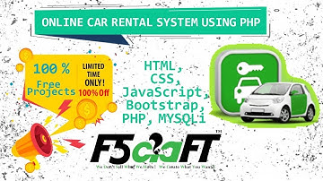 ONLINE CAR RENTAL SYSTEM USING PHP | Free Projects | Tamil | F5Craft - Web Development Company