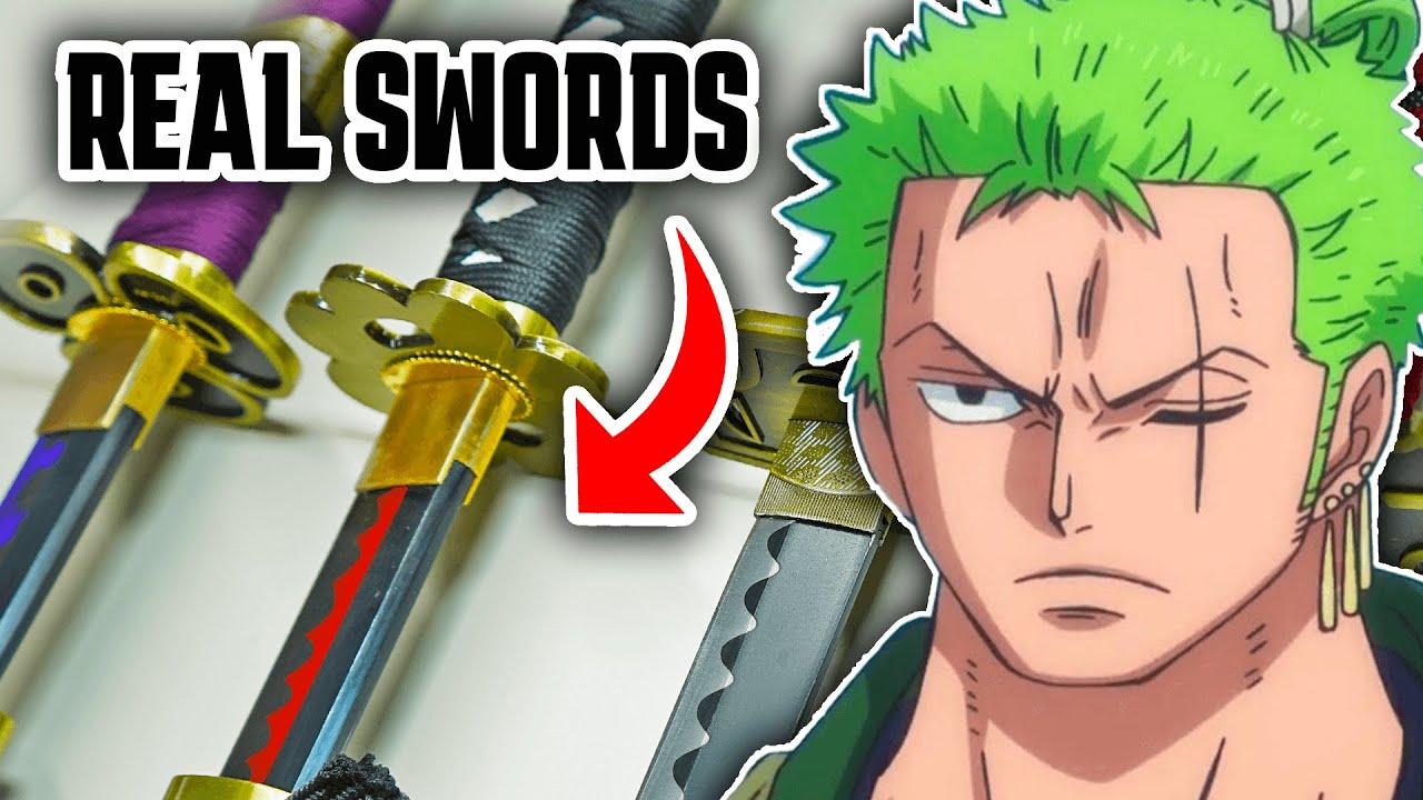 We Unboxed REAL One Piece Swords 