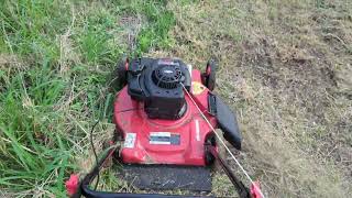 Walmart HyperTough 20" Mower Review.