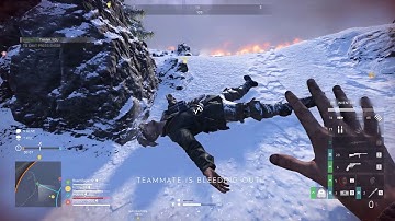 Absolute Starfish! awkward audio - BF5 Firestorm t-pose bug