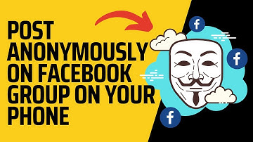 How to Post Anonymously on Facebook Group on Phone 2024 (Step By Step)