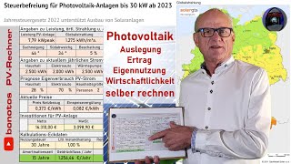 Photovoltaik - Selber rechnen, worauf es ankommt