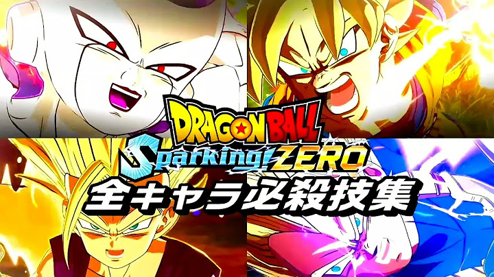 Dragon Ball Sparking! Zero - All Ultimate Blasts Attacks - All Characters