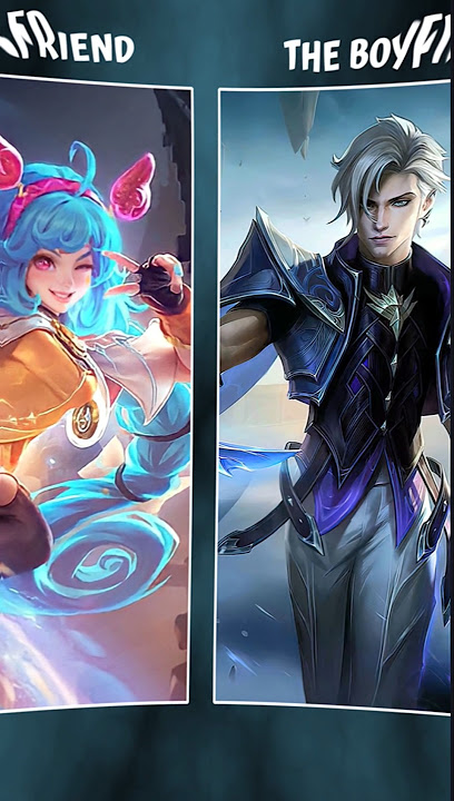the girlfriend & the boyfriend x mlbb #skills #tiktok #mobilelegends #cici #aamon
