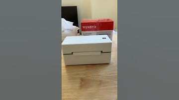 MUNBYN Unboxing and Demo: How to Set Up the MUNBYN Bluetooth Thermal Label Printer (130B)
