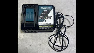 【動作品】マキタ Li-ion 14.4-18V用 急速充電器 DC18RC  動作確認済み makita
