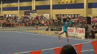 USAG Level 7 Floor Routine 9.700 1st Place| 2017 Brestyans Las Vegas Invitational | Grace Lim