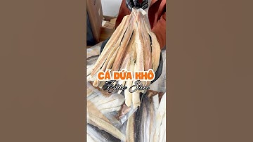 Các nhận biết cá dứa thật như thế nào #CaDuaKho #KhoCaDuaThat #haisanvang #goldseafood