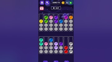 Ball Sort Master Game Level - 113 Without Boosters | Puzzle Games #entertainment #puzzle #games