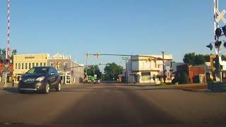 Driving on South Carolina Highway 121 from Trenton to Saluda