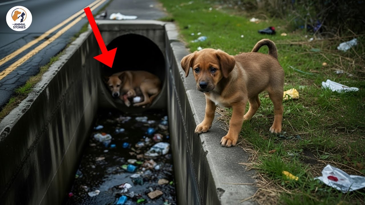 Щенок вытащил мужчину на помощь | Трогательное спасение собаки, которое заставит вас плакать