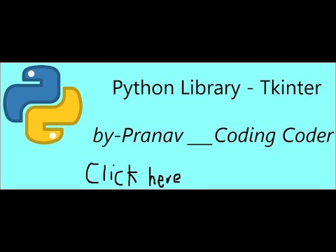 Tkinter library in python - YouTube