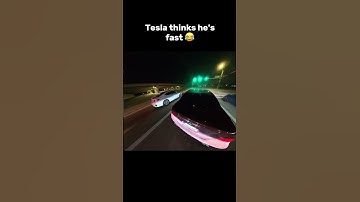 Tesla is no match for the BMW M5 V10 😂