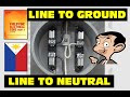 LINE TO GROUND O LINE TO NEUTRAL SINGLE PHASE TAMANG CONNECTION PEC (PINOY TAGALOG)  EP. 4 GROUNDING