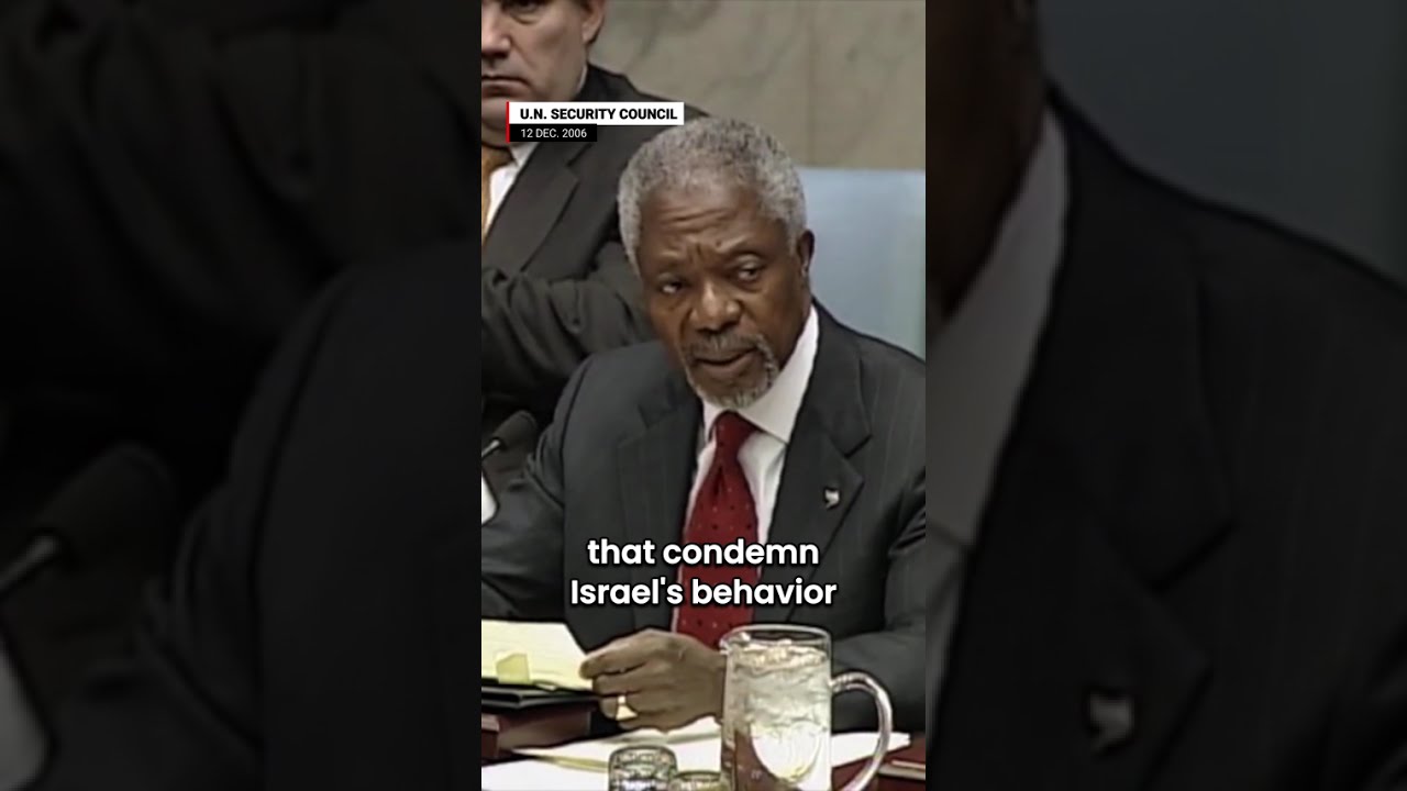 When a UN Chief Broke Ranks and Called Out Anti-Israel Bias