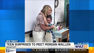 Newport teen surprised with invitation to meet Morgan Wallen