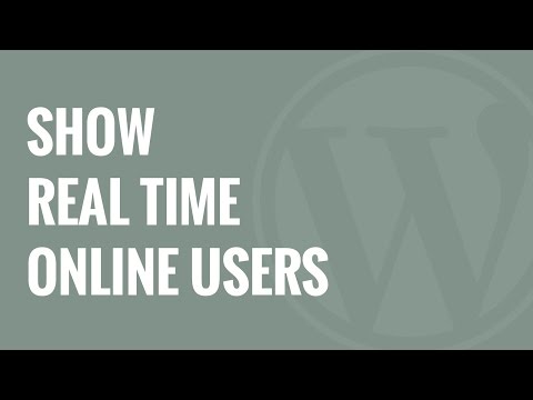 How to Show Real Time Online Users in WordPress