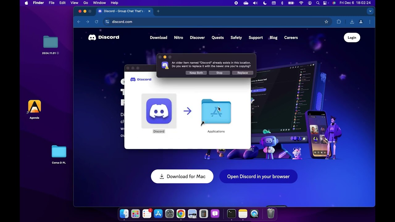 APPLE iMac – Jak pobrać i zainstalować Discord