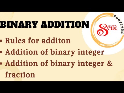 Binary addition|Binary arithmetic - YouTube
