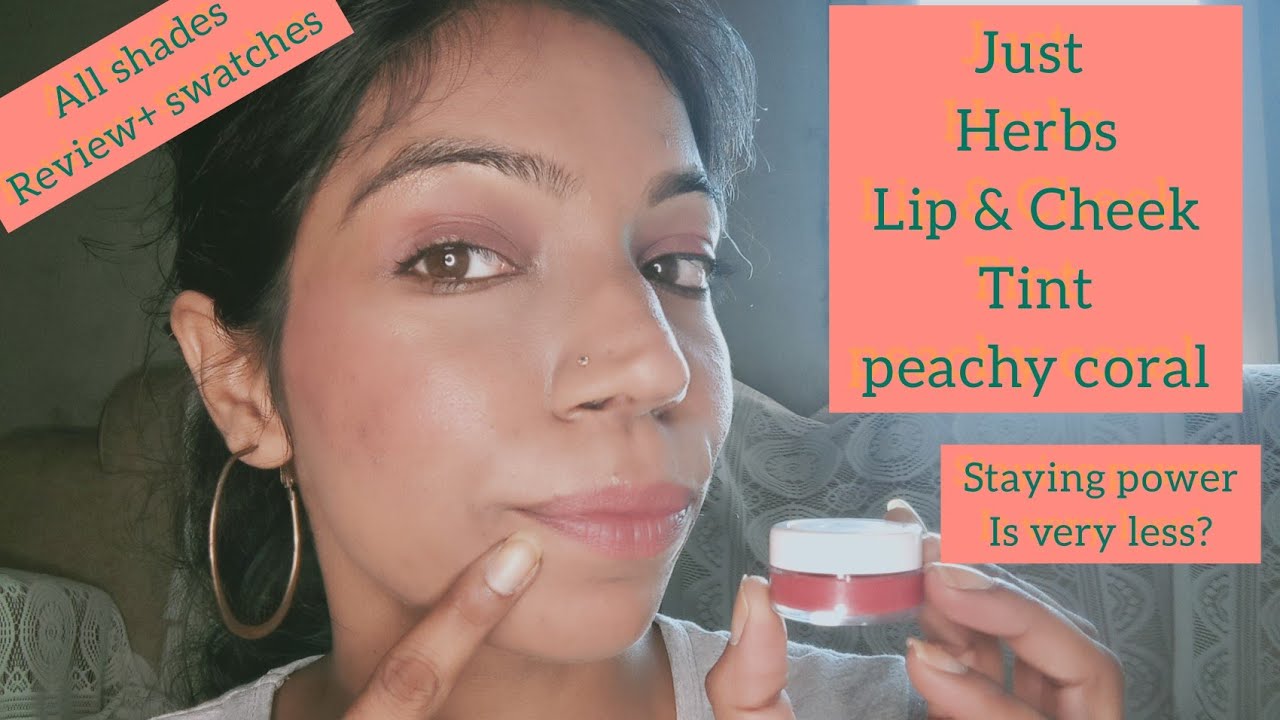 Just Herbs Lip and Cheek Tint Peachy Coral Makeup and beauty gallery