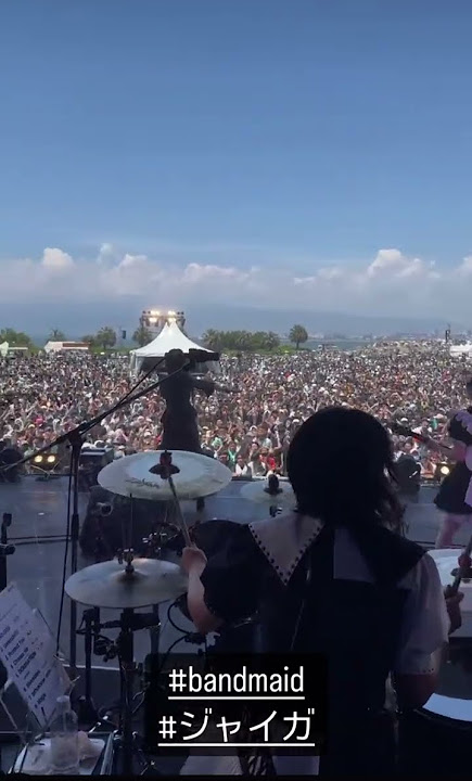 Band-Maid #bandmaid #bandmaidreaction #jrock #guitar #japaneseband #rockband #osaka #musicfestival
