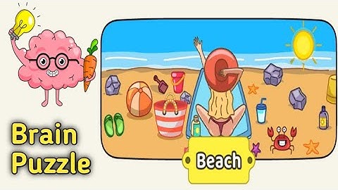 brain puzzle beach level | Brain Puzzle: Tricky IQ Riddles Beach All Level 1 to 15