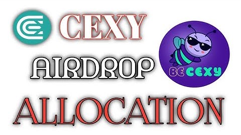 How to Check & Claim CEX.IO BeCEXY Airdrop Allocation Live || CEXY Withdrawal Update 