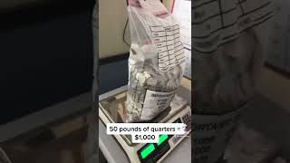 How many quarters make $1,000 Net Worth