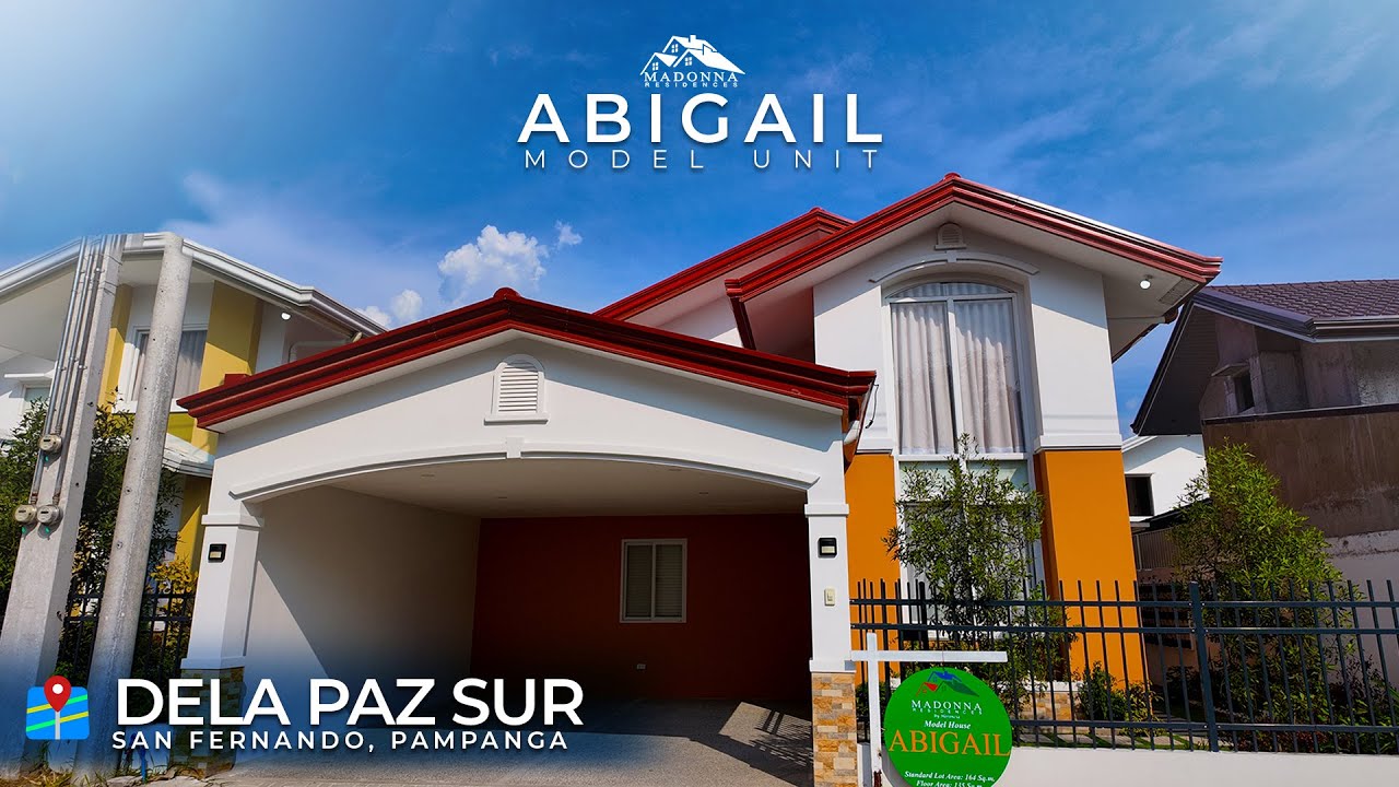 Madonna Residences Pampanga | San Fernando | Abigail Model | Two-storey Single Detached 4 Bedrooms
