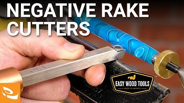Negative Rake Carbide Cutters by Easy Wood Tools