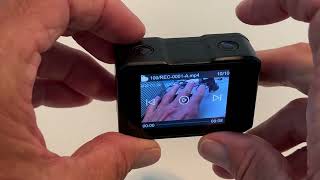 How to record video on the Vivitar 4K Ultra Camera with wifi screenshot 1