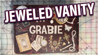Full @grabieofficial September Scrapbook Club Box (The Jeweled Vanity) #flipthroughfriday   Guide
