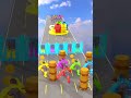 Hulk vs Blue Hulk vs Rainbow Hulks - Help Build a Queen Run #gta