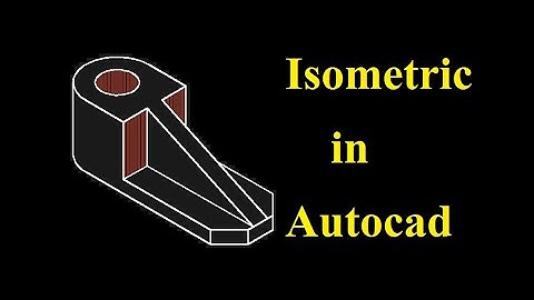 Isometric Drawing Tutorial in Autocad।।Autocad isometric drawing tutorial #6