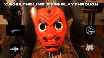 WITHER THE FALLACY - "Cross The Line" Bass Playthrough