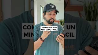 Cómo hacer un vlog 😮 #contenido #emprendimiento #edicion #tiktoktips #vlog