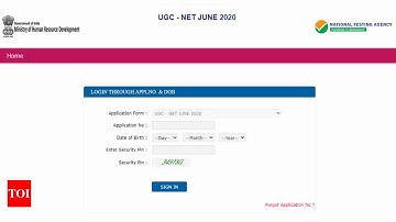 UGC NET Answer Key 2020 released at ugcnet.nta.nic.in, heres direct link - Times of India