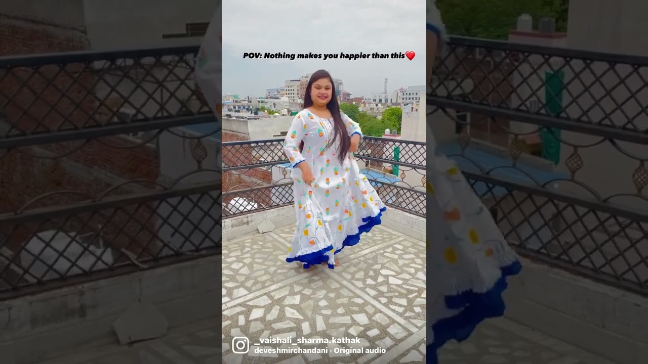 Kathak Tihai | Dance is the best thing in the world to give me peace and pleasure💕 