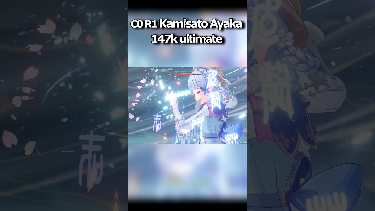Ayaka 147k ultimate