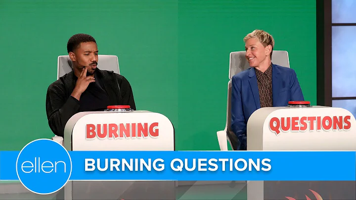 Michael B. Jordan Plays 'Burning Questions'