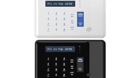 RKP-T - Touch Intruder Keypad (with Capacitive Touch screen)