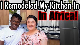 Remodeling My Kitchen In Africa | Home Decor | Interior Design| Vlog |DIY |Sylvia And Koree Bichanga