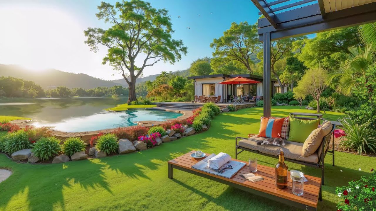 Sunny Morning Jazz & Happy Jazz Music 🌼 Relaxing Jazz Instrumental Music for Stress Relief