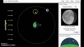 Phases Worksheet Key #1-#11