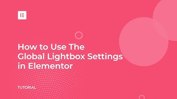 How to Use Elementor