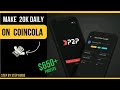 Turn $20 to $300 on coincola, unlimited coincola arbitrage, buy and sell bitcoin on coincola p2p