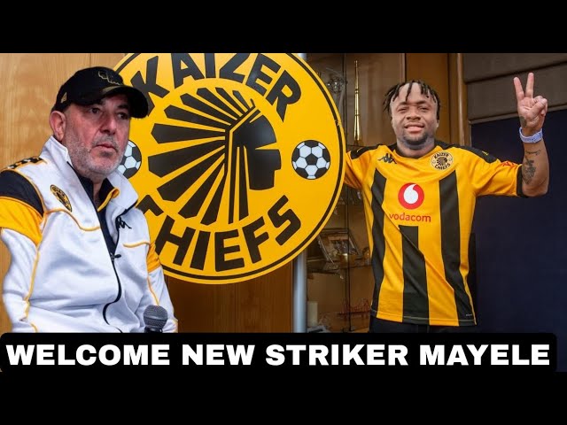 𝐔𝐏𝐃𝐀𝐓𝐄 Kaizer Chiefs confirmed to sign a high related striker from Pyramids FC, Fiston Mayele