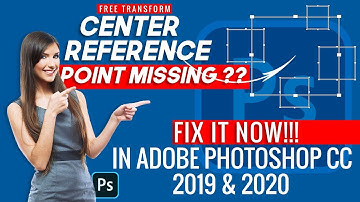 Get Back Missing "Centre Reference Point"! in Photoshop CC Versions