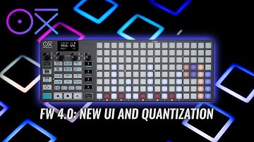 OXI One Tutorial FW 4.0: UI Improvements and Pattern Launch Quantization